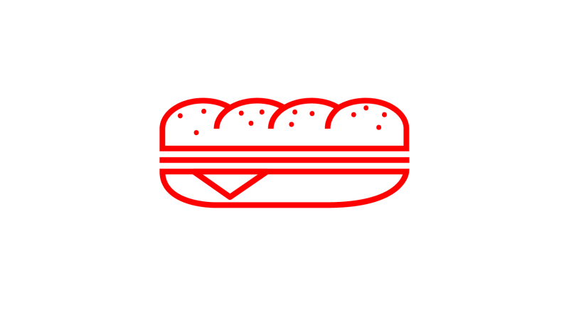 Midi-sandwich